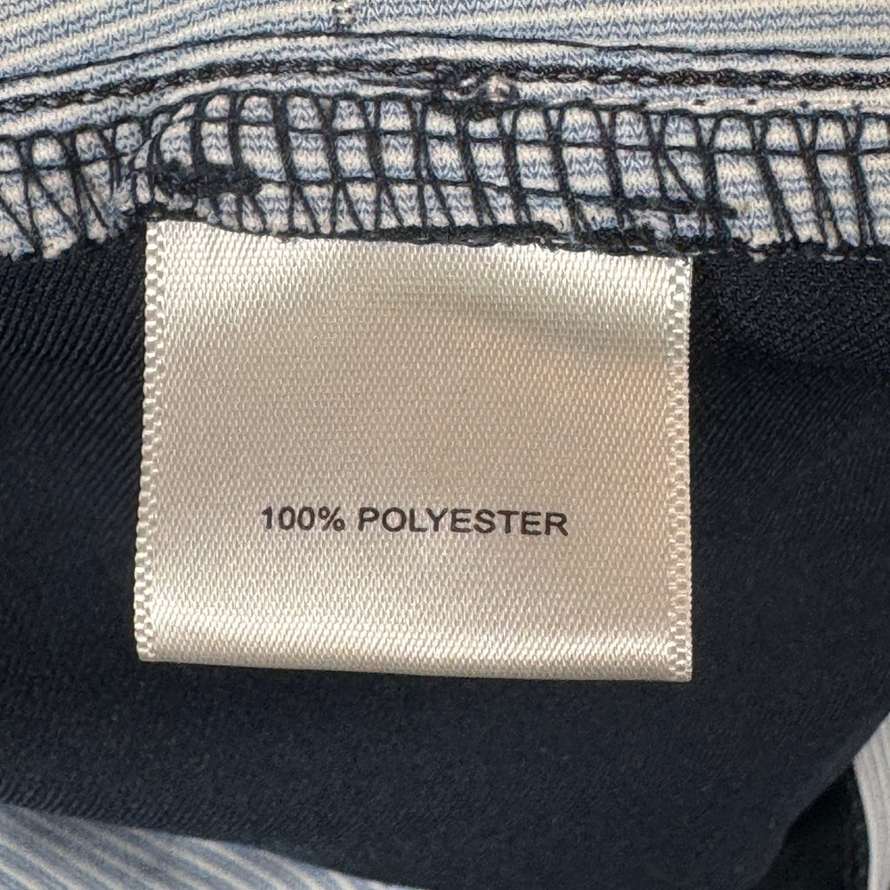 Peter Millar Mens Navy Blue Flat Front Performance Dress Pants 38/32 Navy Blue - Picture 9 of 9